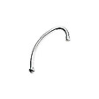 GROHE - Bec tubulaire pour robinetterie verticale de cuisine, 1/2", Chromé (13070000) - vignette