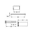 GROHE - Grohe Rapido Smartbox Extension universelle pour mitigeurs mécaniques, 25 mm (14048000) - vignette