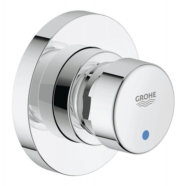 GROHE - Vanne murale à fermeture automatique, chrome - large