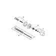 GROHE - Set d'extension universel thermostatique 2 poignées, 25mm (14058000) - vignette