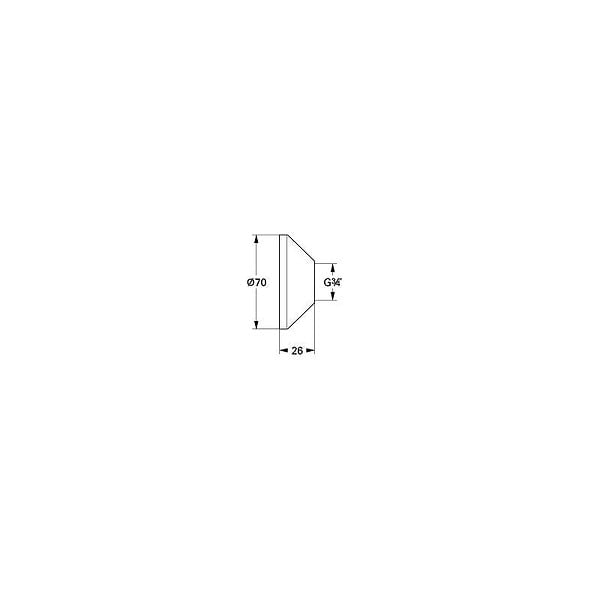 GROHE - Grohe Rosace (0221000M) - large