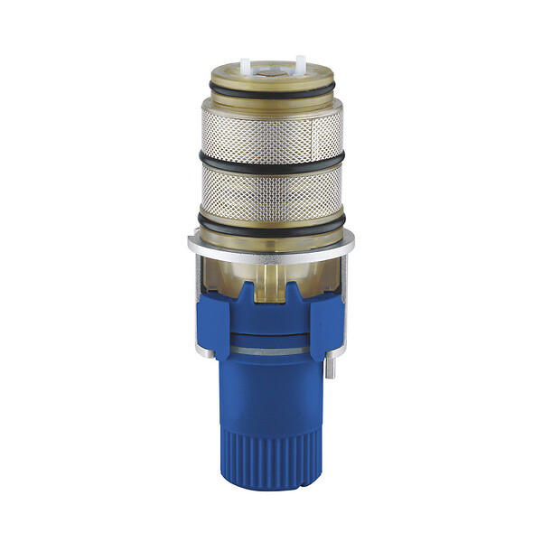 GROHE - Elément thermostatique 1/2", modèle inversé pour eau chaude à droite (47175000) - large