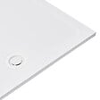 SWISS AQUA TECHNOLOGIES - Siphon design pour receveur de douche 90 x 40/50m, couvercle blanc (E90KOB) - vignette