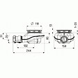 NICOLL - Bonde à très haut débit Turboflow2 - Diamètre 90mm - Capot ABS - vignette
