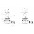 SIKO - Multi siphon pour receveur de douche - vignette