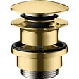 HANSGROHE - Bonde lavabo Push-Open hansgrohe doré poli FinishPlus (50100990) - vignette