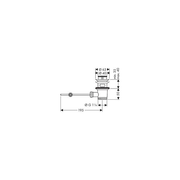 HANSGROHE - Vidage (94139000) - large