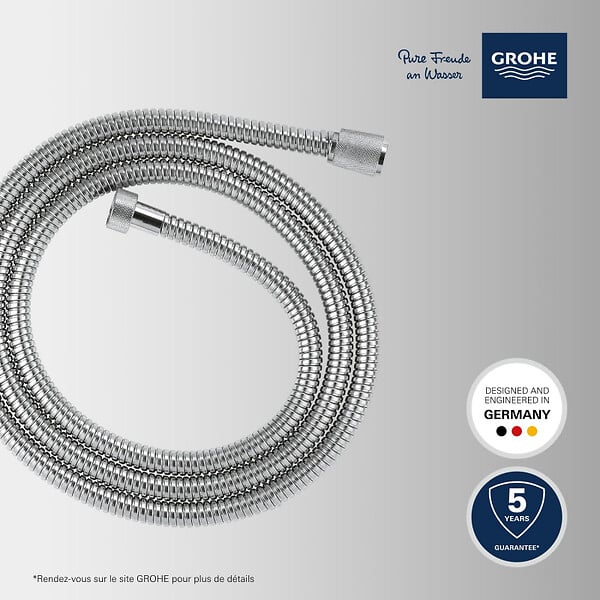 GROHE - Flexible de douche 2m - GROHE VITALIOFLEX METAL 22107000 - large
