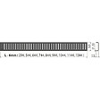 ALCA - Alca Grille pour caniveau, Noir mat (PURE-950BLACK) - vignette