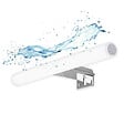 FOCCO - Applique pour miroir LED Irene 50x3,6 cm 5700 K blanc, 9 W, IP44, chrome (IRENE500NEW) - vignette