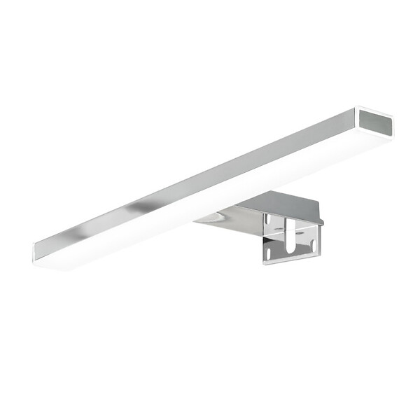 FOCCO - Applique pour miroir LED Esther 28x2,9 cm 5700 K blanc, 6 W, IP44, chrome (ESTHER280NEW) - large