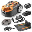 LAWNMASTER - Robot tondeuse autonome 24V sans fil périmétrique avec station de charge - Max 500m² - vignette