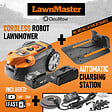 LAWNMASTER - Robot tondeuse autonome 24V sans fil périmétrique avec station de charge - Max 500m² - vignette