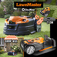 LAWNMASTER - Robot tondeuse autonome 24V sans fil périmétrique avec station de charge - Max 500m² - vignette