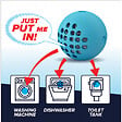 SWISS AQUA TECHNOLOGIES - IPS WashBall : solution anticalcaire et économique pour lave-vaisselle et lave-linge (SWB) - vignette