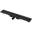 ALCA - Alca Caniveau de douche avec bordure pour grille 950 mm, Noir Mat (APZ101BLACK-950) - vignette