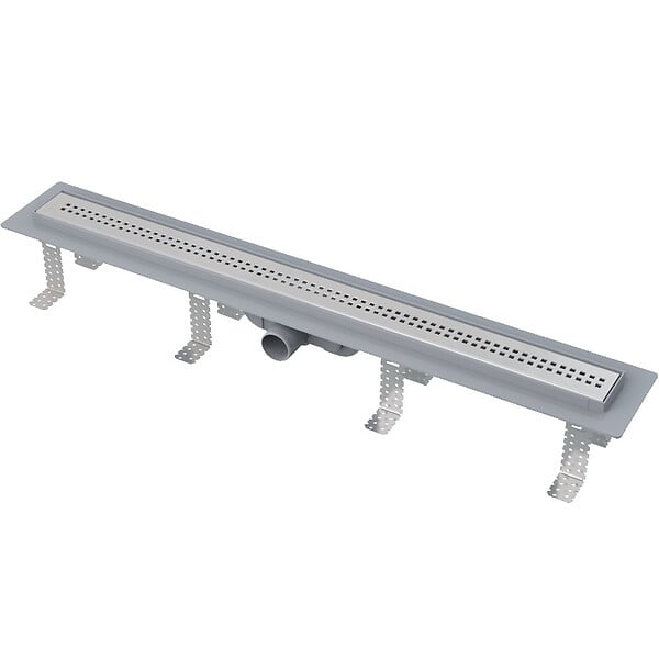 ALCA - Drain de douche simple pour grilles perforées 75 x 14,5 x 8 cm (APZ9-750M) - large