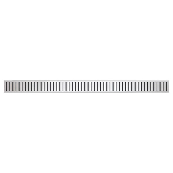 ALCA - Grille d'évacuation 75cm en acier inoxydable (PURE-750L) - large