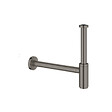 GROHE - Lavabo siphon 5/4 DN32 Grohe brossé Hard Graphite laiton (28912AL0) - vignette