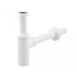 ALCA - Alca Siphon pour lavabo universel design 100% métal blanc (A400B) - vignette