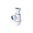 NICOLL - Easyphon Siphon d'évier Bi-matière avec joint intégré 6/4", rosace et tuyau de vidange (0202075) - vignette
