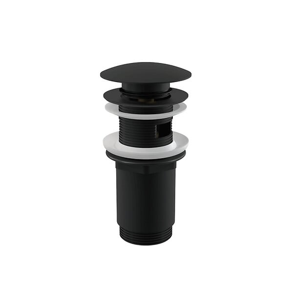 ALCA - Bonde pour lavabo clic-clac 5/4 " (A392BLACK) - large