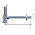 OPTIMA - Siphon de Lavabo 5/4, Chrome (SIFM) - vignette