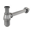 ALCA - Alca Siphon pour lavabo DN32 avec écrou de raccord 5/4, métal (A431) - vignette
