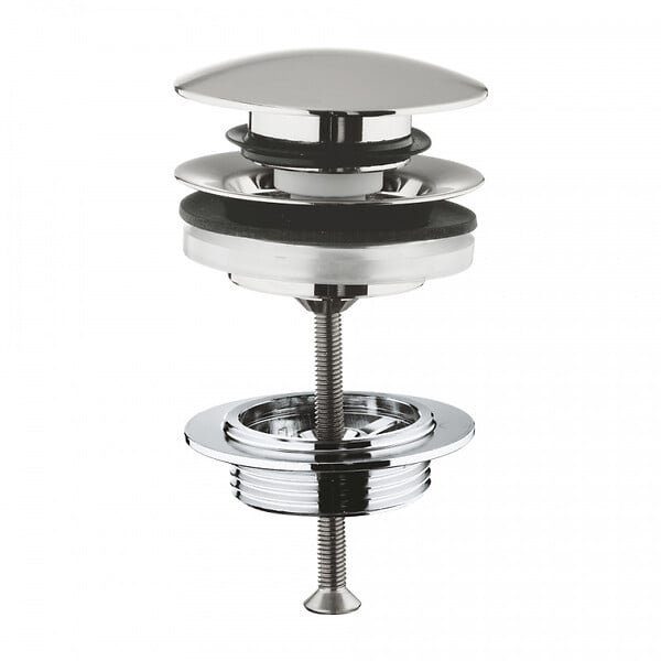 GROHE - StarLight Bonde clic-clac, Supersteel (65807DC0) - large