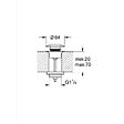 GROHE - StarLight Bonde clic-clac, Supersteel (65807DC0) - vignette