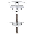 GROHE - Bonde de vidage 1 1/4" à écoulement libre (65808000) - vignette