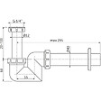 ALCA - Siphon pour lavabo et bidet (A45F-DN40) - vignette