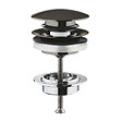 GROHE - StarLight bonde clic-clac, Hard Graphite brossé (65807AL0) - vignette