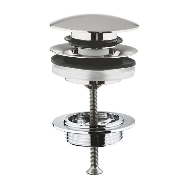 GROHE - StarLight bonde clic-clac, Supersteel (65807DC0) - large