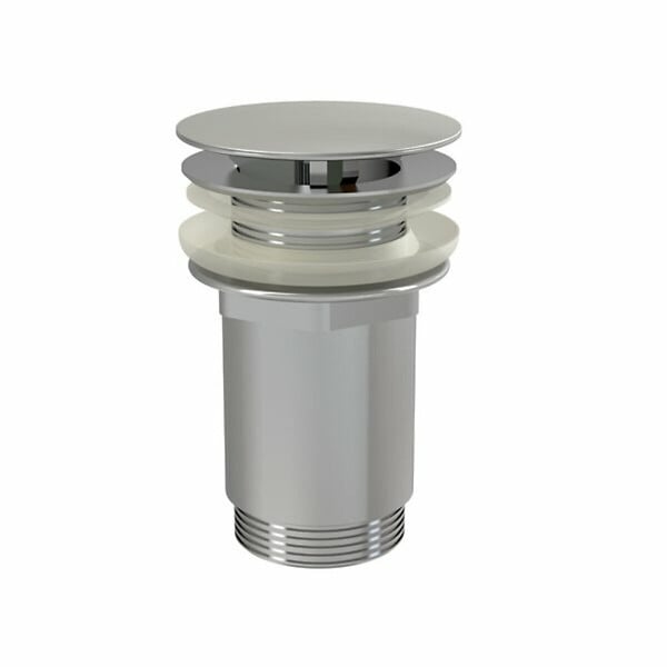 RAVAK - Ravak 10° Bonde à écoulement libre raccord 5/4", pour lavabo, Chrome (X01439) - large