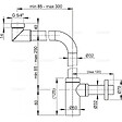 ALCA - Siphon gain de place pour lavabo (A403) - vignette
