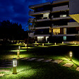 ASLO - Borne d'éclairage LED de jardin ASLO luminor HT:70CM 13W 6000K blanc froid IP65 - vignette