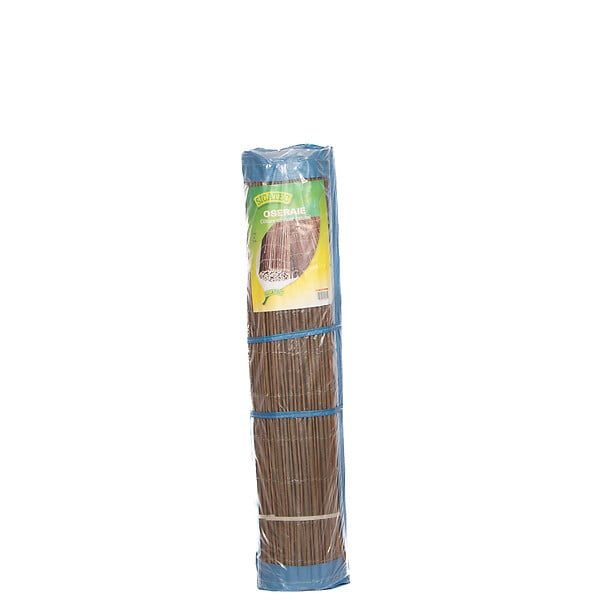 SICATEC - Canisse en osier naturel - Marron - H.100xL.300cm - large