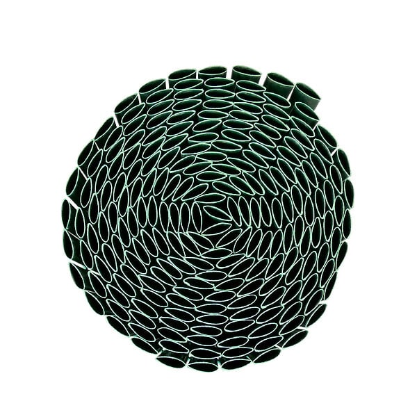 SICATEC - Canisse PVC double face - Vert - 1x3m - large