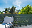 SICATEC - Canisse PVC double face - Vert - H.1.5xL.3m - vignette
