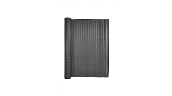 SICATEC - Canisse PVC double face occultante - Gris - H.1xL.3m - large