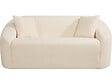 HABITAT ET JARDIN - Canapé droit fixe en tissu "Ondine" - 2 places - Beige - vignette