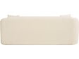 HABITAT ET JARDIN - Canapé droit fixe en tissu "Ondine" - 3 places - Beige - vignette