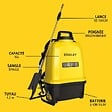 STANLEY - Pulvérisateur Electrique 16L, Batterie Lithium 14.4 V / 2.0 Ah - Pulvérisateur Jardin Végétaux + Lance Télescopique STANLEY - vignette
