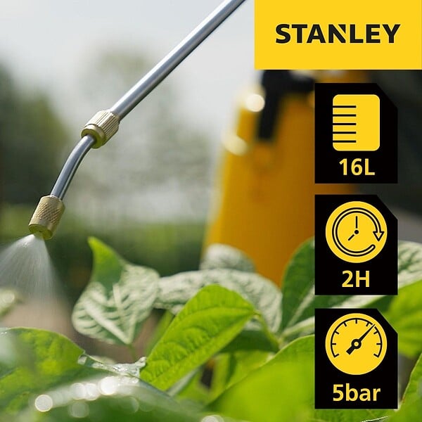 STANLEY - Pulvérisateur Electrique 16L, Batterie Lithium 14.4 V / 2.0 Ah - Pulvérisateur Jardin Végétaux + Lance Télescopique STANLEY - large
