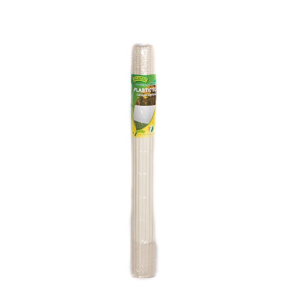 SICATEC - Canisse PVC simple face - Blanc - H.1xL.3m - large