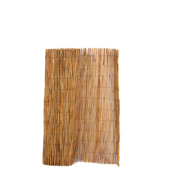 SICATEC - Paillon en roseaux fins pelé brillant - Bois clair - H.2xL.5m - large