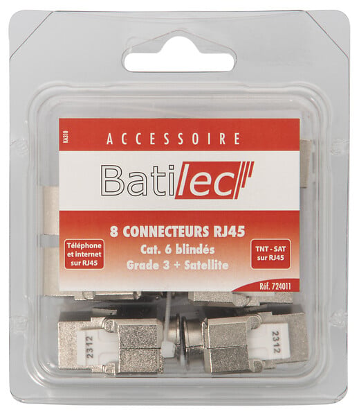 BATILEC - Sachet de 8 RJ45 Grade 3-BATILEC - large