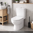 DURAVIT - WC à poser Duravit No.1 avec abattant frein de chute + nettoyant - vignette