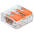 WAGO - WAGO Sachet de 3 bornes S221 3 entrées fils souples et rigides 0.5 à 6mm² - vignette